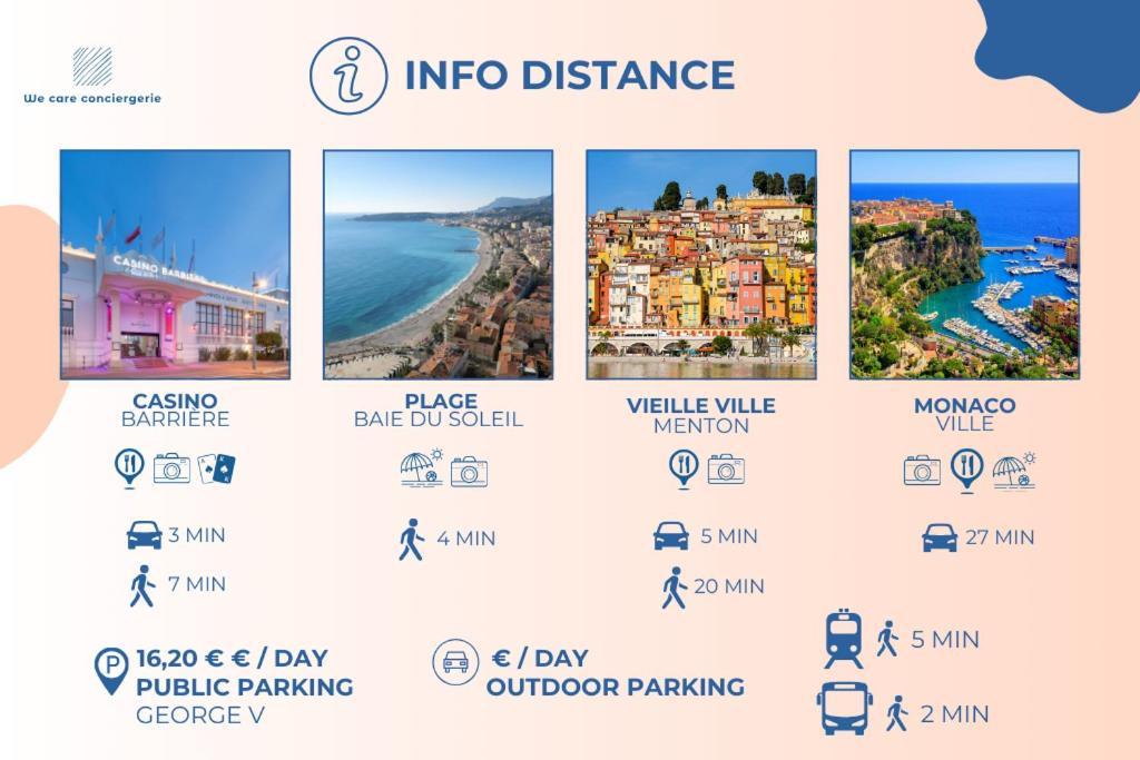 Charming Studio In The Heart Of Menton Dış mekan fotoğraf